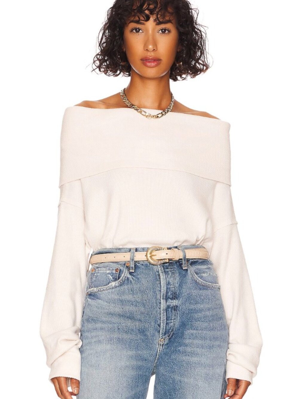 🍂We The Free - Hazy Heart Thermal Top - Picture 2 of 7